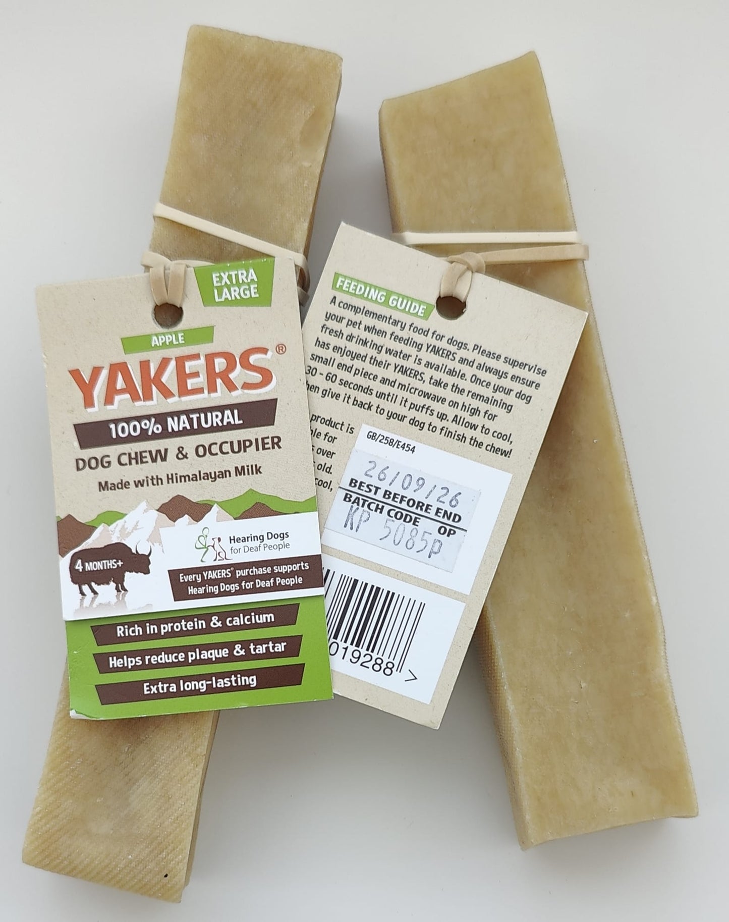 Apple Extra Large Yak Bone - YAKERS XL