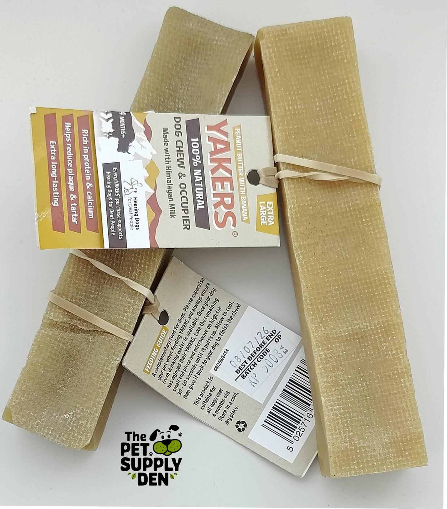 Peanut Butter with Banana Extra Large Yak Bone - YAKERS XL