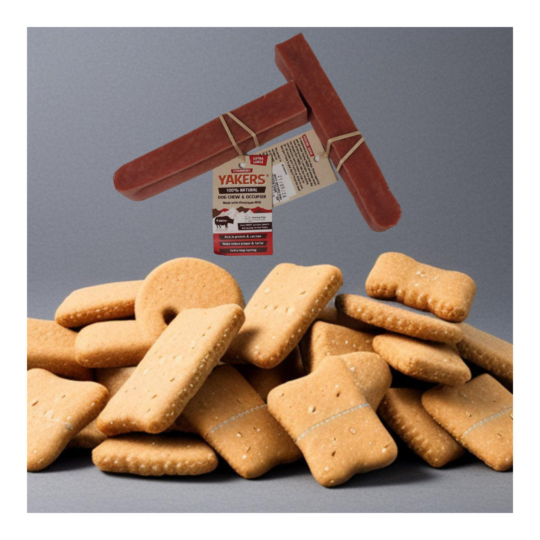 Strawberry Extra Large Yak Bone - YAKERS XL