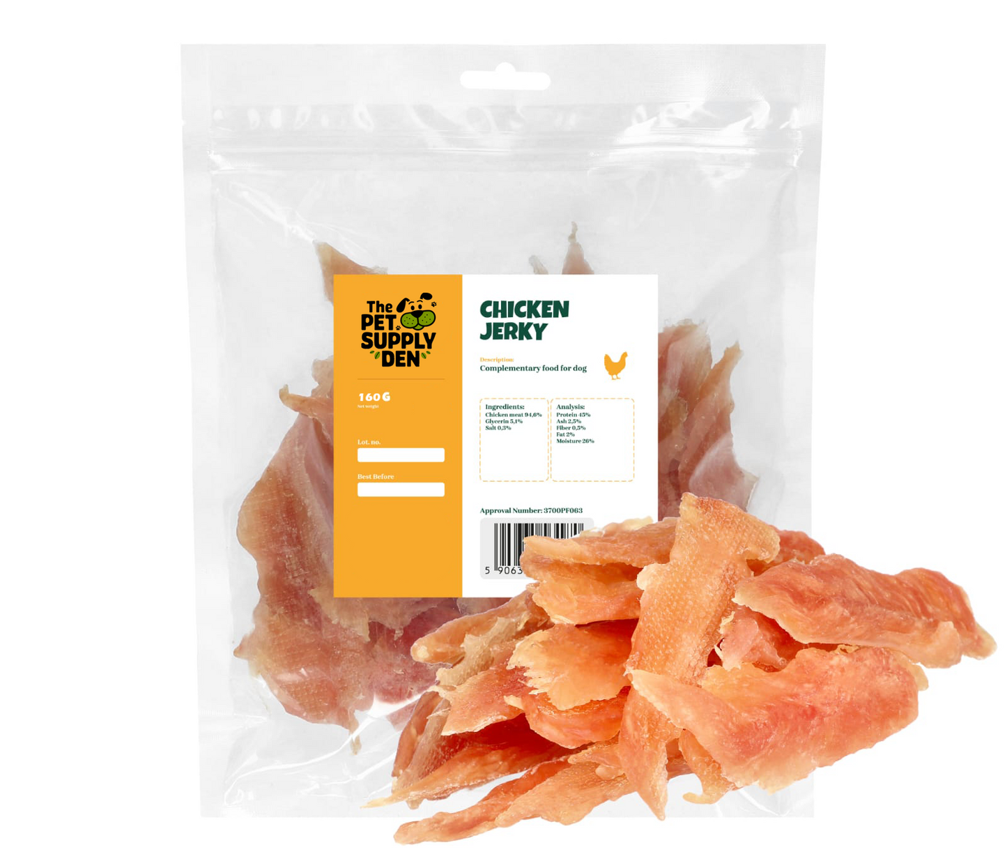 Chicken Jerky - 160g