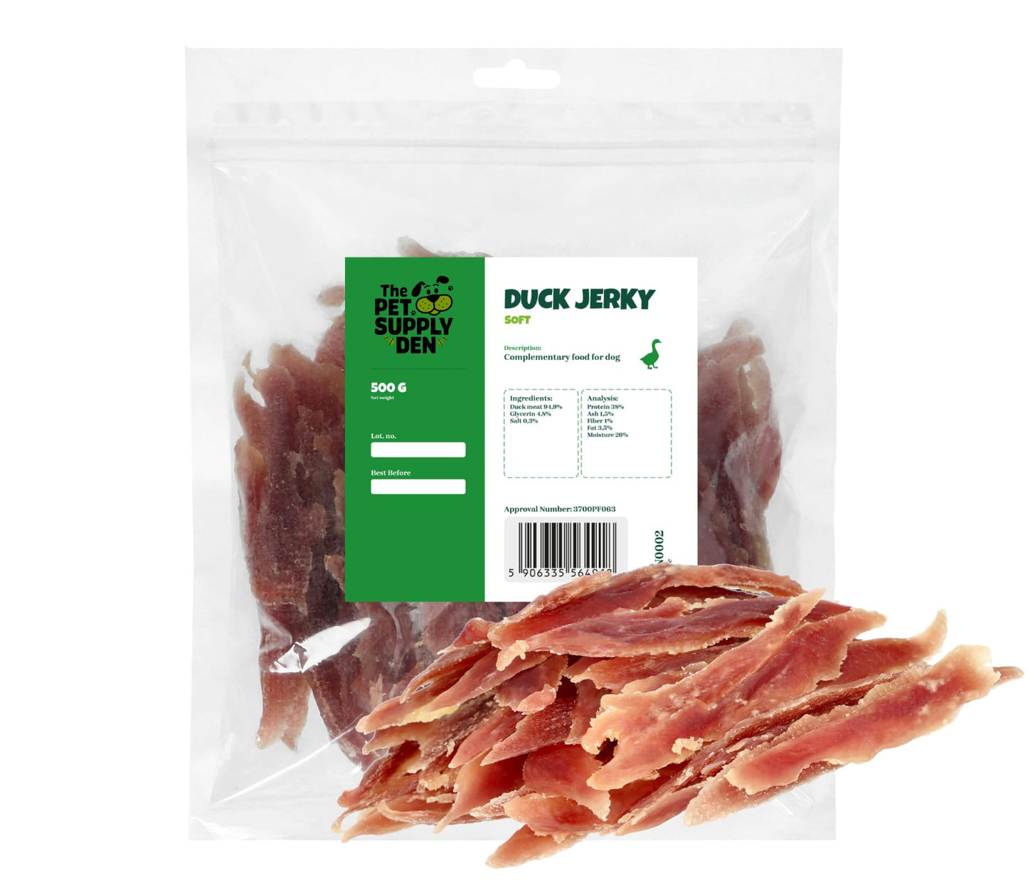 Duck Jerky - 500g