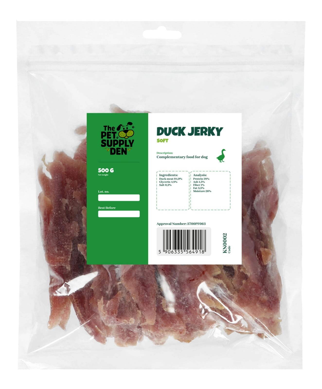 Duck Jerky - 500g