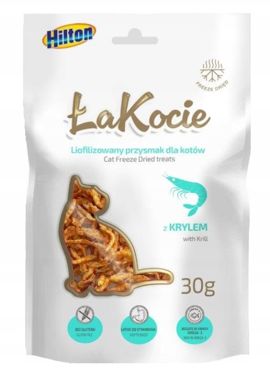 Cat Treats Freeze Dried Krill Snack 30g