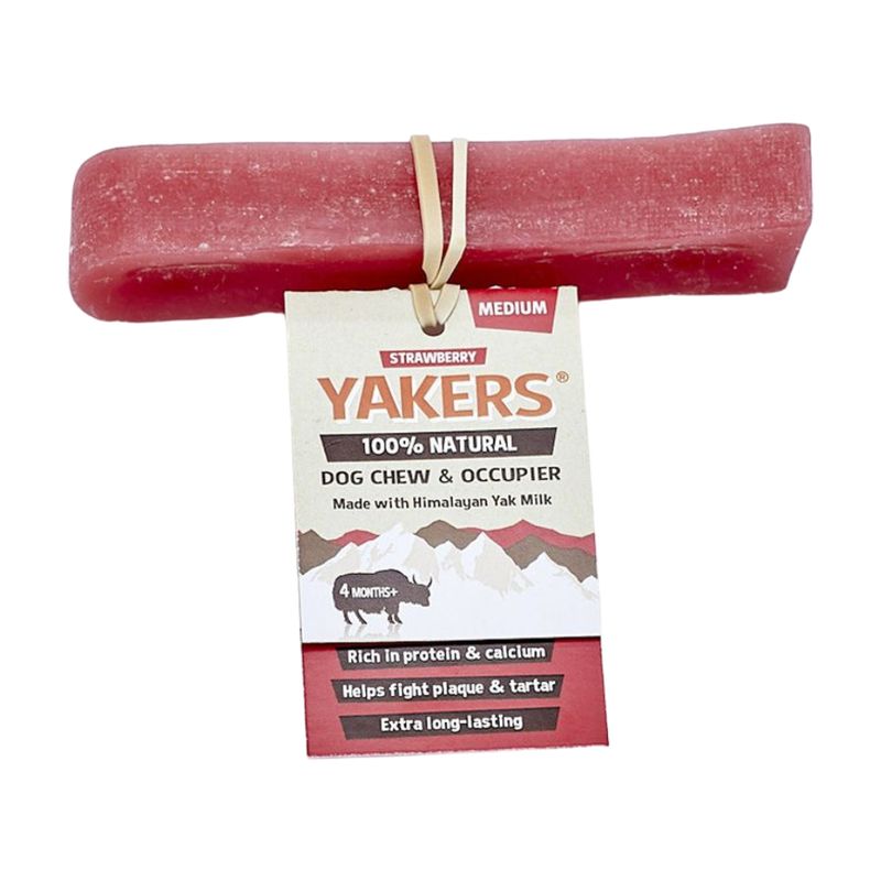Strawberry Medium Yak Bone - YAKERS