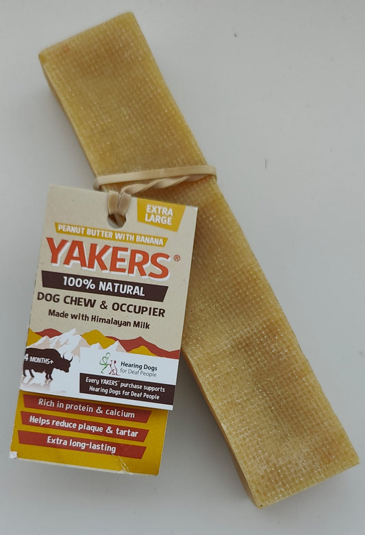 Peanut Butter with Banana Extra Large Yak Bone - YAKERS XL
