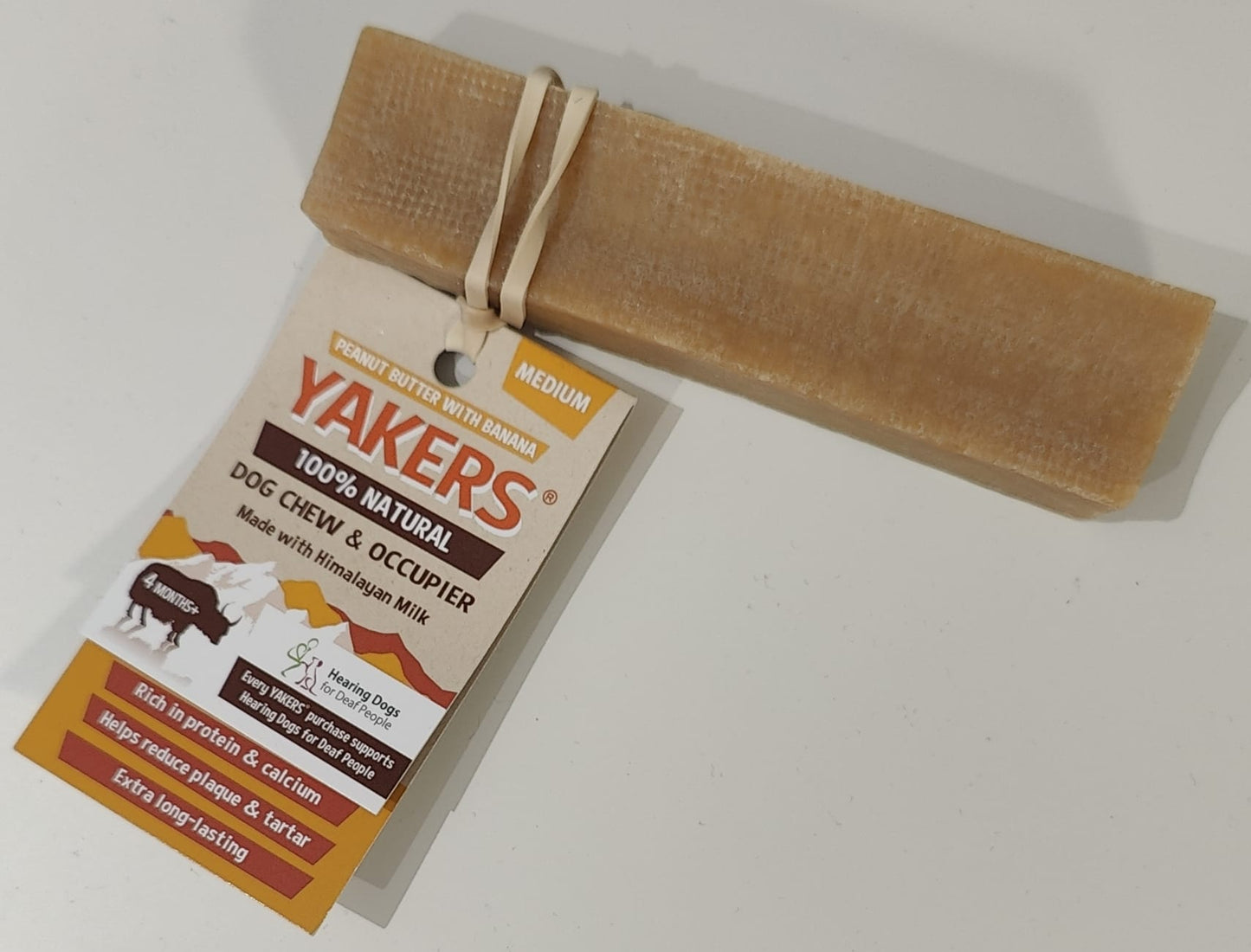 Peanut Butter with Banana Medium Yak Bone - YAKERS