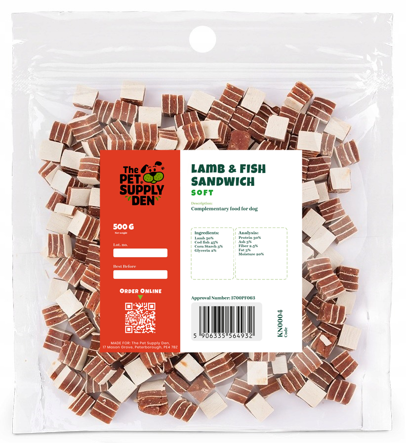 Lamb & Fish Sandwich - 500g